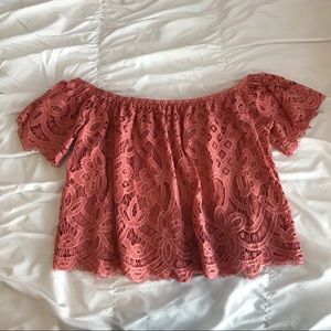 Express Off-the-Shoulders Top